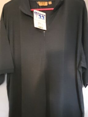 Men's Forest Green Heather Short-Sleeve Polo Zip Shirt